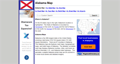 Desktop Screenshot of alabama-map.org